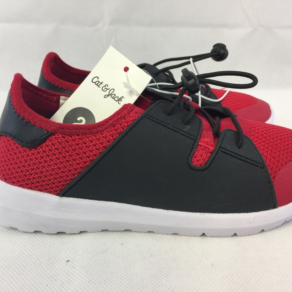 Cat and Jack Red Athletic Sneakers Slip on